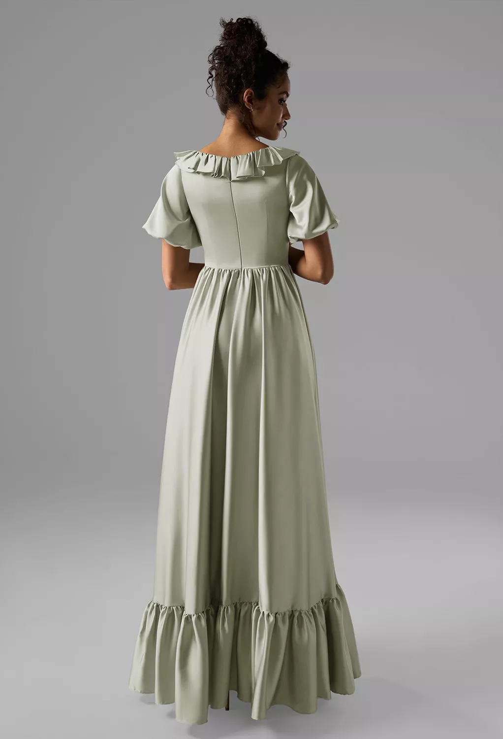 AW Sumayyah Sage Green  Bridesmaid Dresses